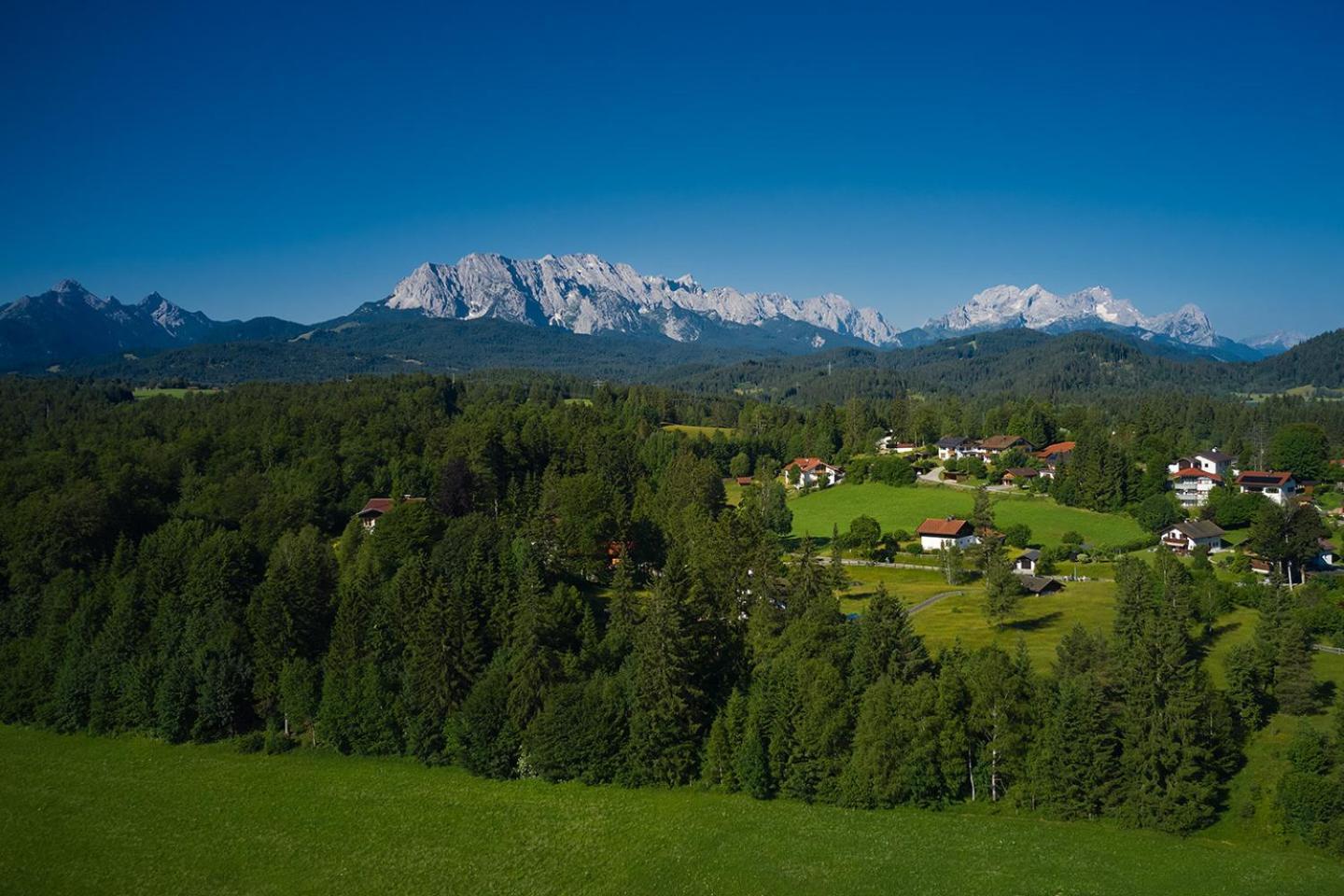 Ferienwohnung Zum Steingarten Krun Exterior photo