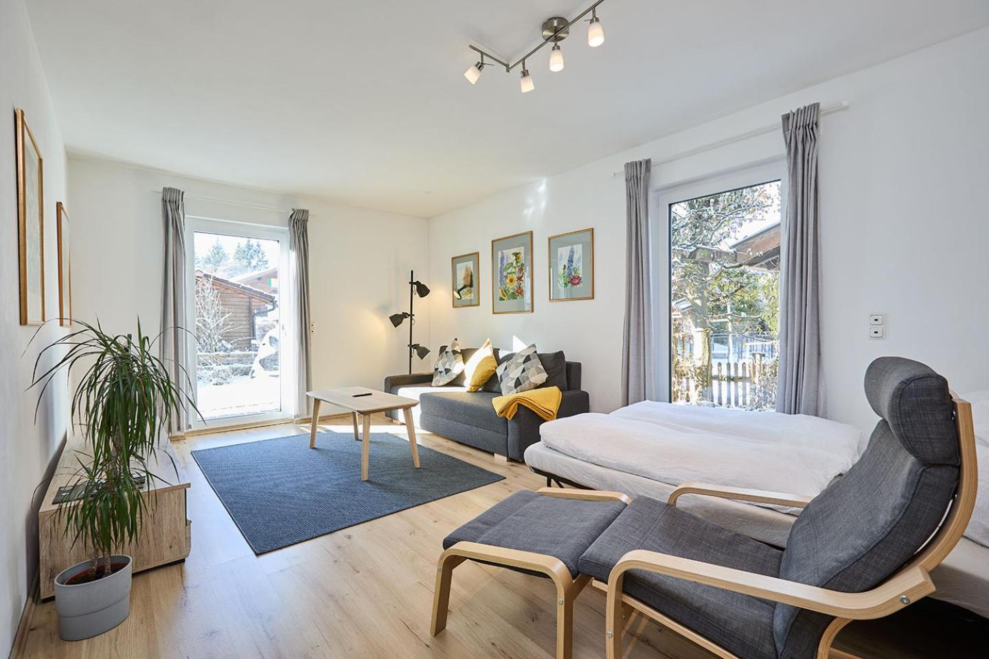 Ferienwohnung Zum Steingarten Krun Exterior photo